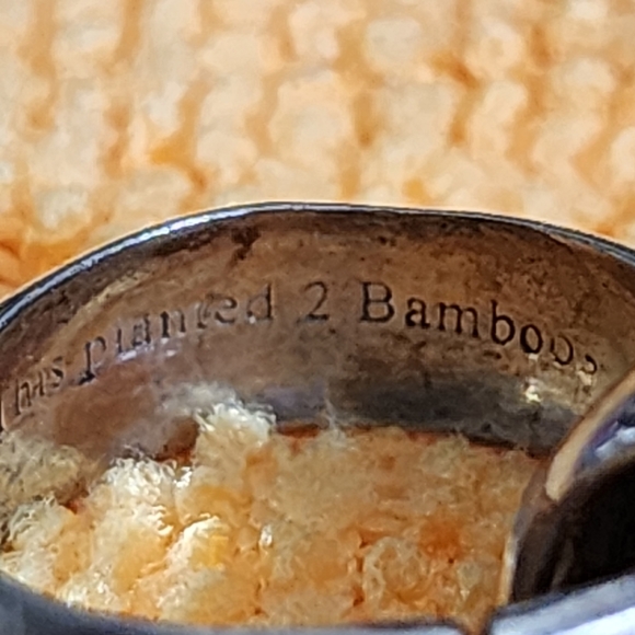 RARE John Hardy Bamboo Drop Silver Earrings - Picture 5 of 8